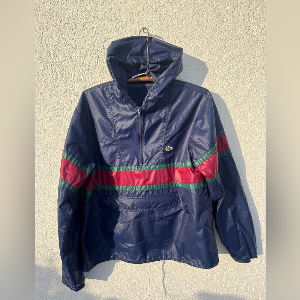 VTG IZOD Lacoste Windbreaker 70’s Tag Size Large